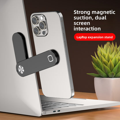 Portable laptop-phone extension stand