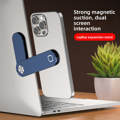 Portable laptop-phone extension stand