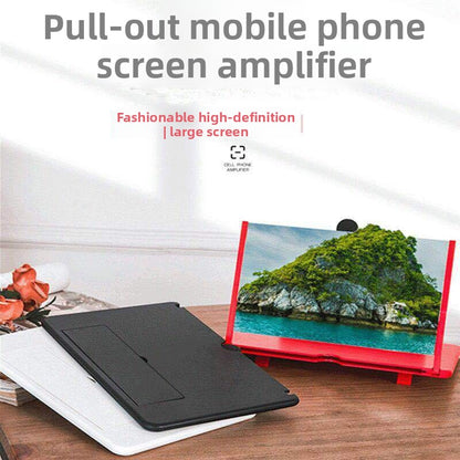 Pull-Out Phone Screen Magnifier Projection Stand