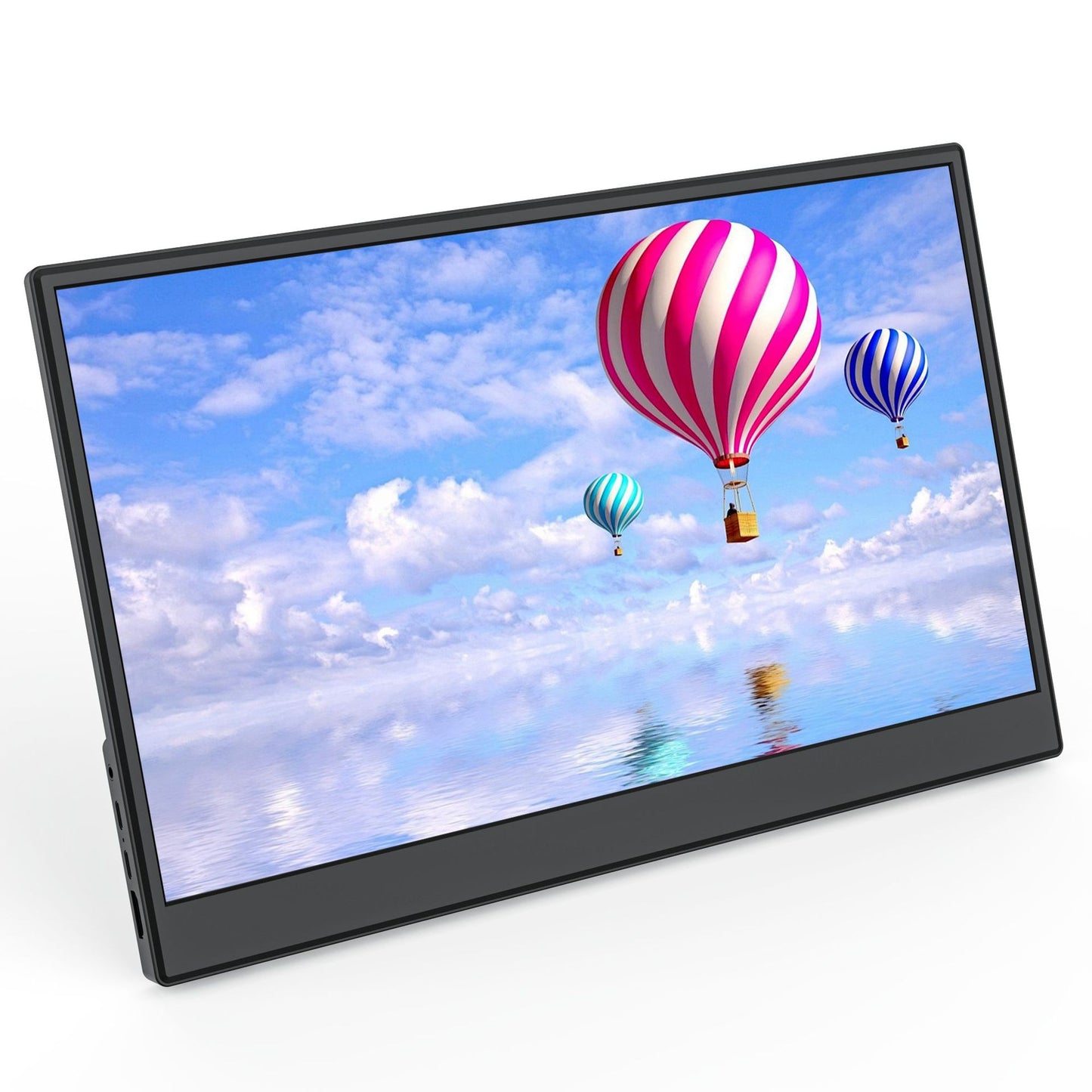 Single add-on portable monitor