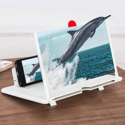 Pull-Out Phone Screen Magnifier Projection Stand